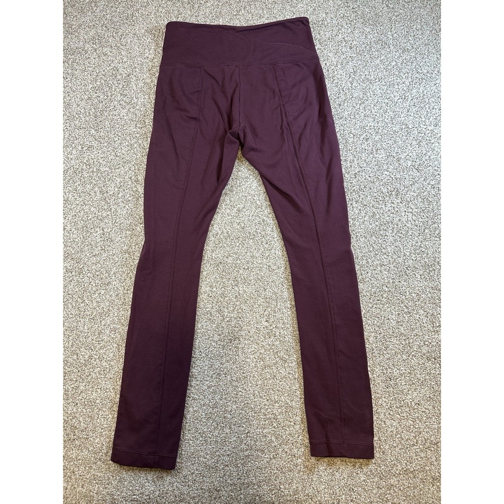 White House Black Market Burgundy Leggings Size Small - Picture 9 of 9